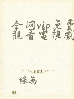 全网vip免费观看电视剧