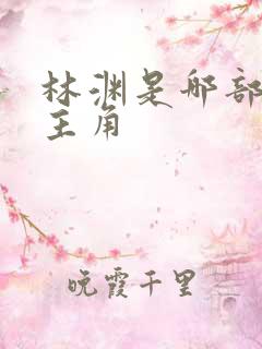 林渊是哪部小说主角