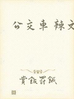 公交车 辣文