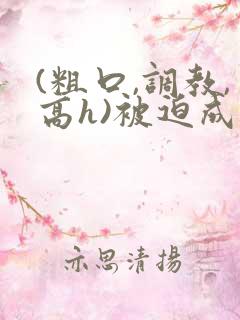 (粗口,调教,高h)被迫成瘾