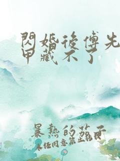 闪婚后傅先生马甲藏不了