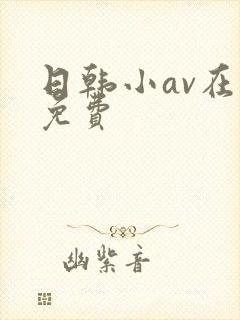 日韩小av在线免费