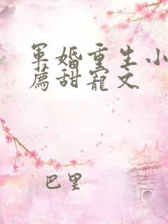 军婚重生小说推荐甜宠文