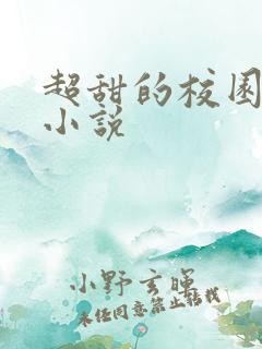超甜的校园言情小说
