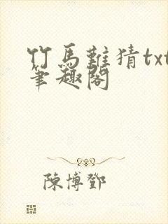 竹马难猜txt笔趣阁