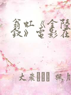 翁虹《金陵十二钗》电影在线观看
