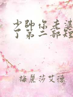 少帅你老婆又跑了第二部短剧免费观看