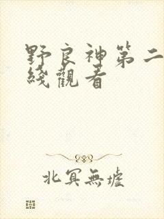 野良神第二季在线观看