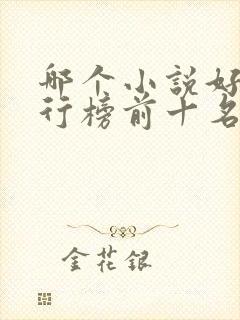 哪个小说好看排行榜前十名
