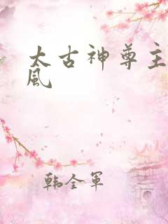 太古神尊主角叶风