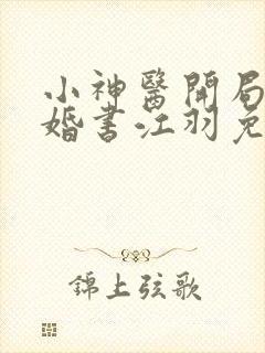 小神医开局九张婚书江羽免费听