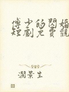 傅少的闪婚甜妻短剧免费观看完整版
