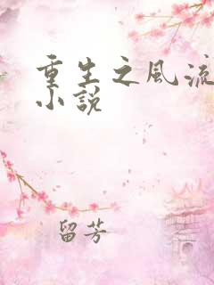 重生之风流仕途小说