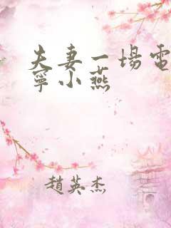 夫妻一场电视剧宁小燕
