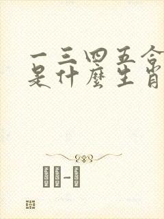 一三四五合数九是什么生肖