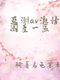 亚洲av激情码国产一区