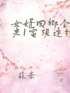 女婿回乡全村风光1电视连续剧