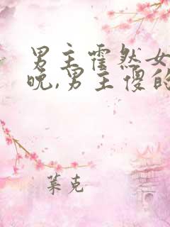 男主霍然女主宋晚,男主傻的小说