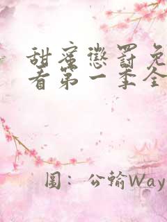 甜蜜惩罚免费观看第一季全集高清