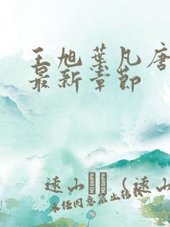 王旭叶凡唐若雪最新章节