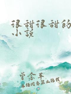 很甜很甜的言情小说