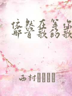 依然在等你这是哪首歌的歌词