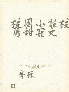 校园小说校霸推荐甜宠文