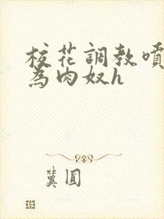 校花调教喷水沦为肉奴h