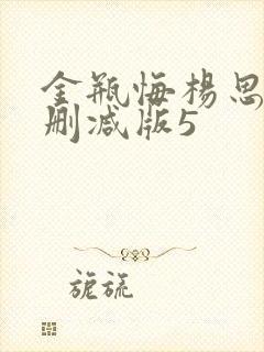 金瓶悔杨思敏未删减版5