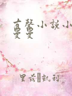 有声小说小苮儿曼曼