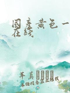 国产黄色一级片在线