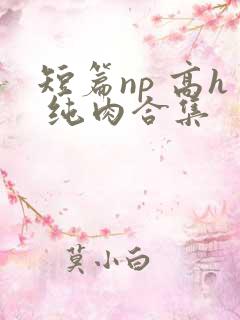 短篇np 高h 纯肉合集