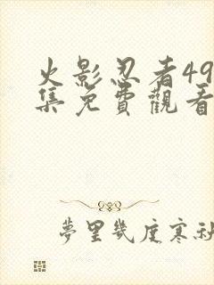 火影忍者490集免费观看