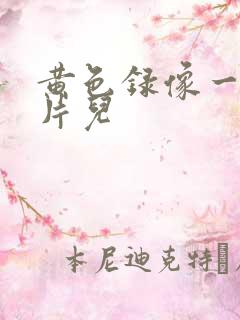 黄色录像一级大片儿