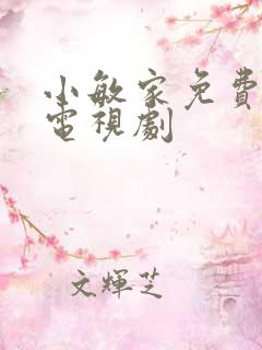 小敏家免费全集电视剧
