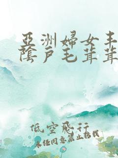 亚洲妇女丰满的阴户毛茸茸