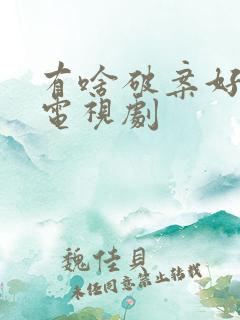 有啥破案好看的电视剧