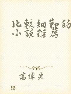比较细节的言情小说推荐