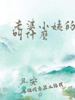 老婆小姨的老公叫什么