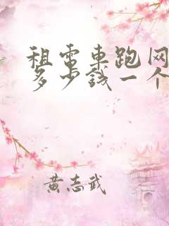 租电车跑网约车多少钱一个月