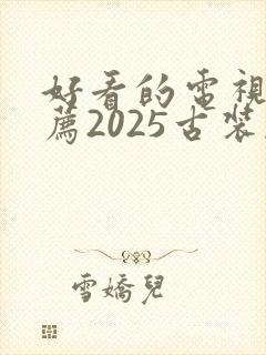好看的电视剧推荐2025古装剧
