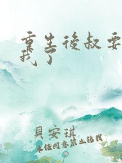 重生后叔要撩坏我了