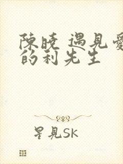 陈晓 遇见爱情的利先生