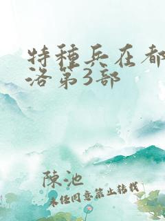 特种兵在都市杨洛第3部