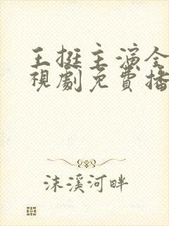 王挺主演全部电视剧免费播放