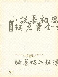 小说长相思轩辕玱玹免费全文阅读下载