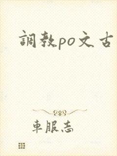 调教po文古言
