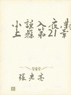 小说入夜,对她上瘾第21章