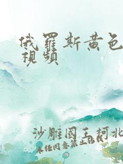 俄罗斯黄色录像视频