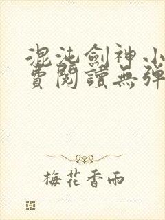 混沌剑神小说免费阅读无弹窗